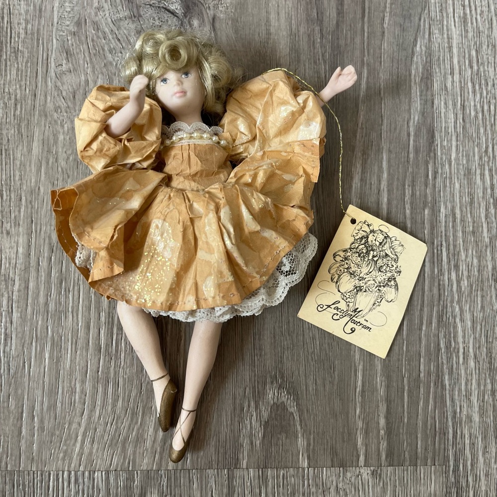 Kurt Adler Doll Jocelyn Mastrom Ballerina Fairy